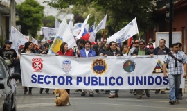 Mesa del Sector Público entregó petitorio en que exige 8 por ciento de reajuste